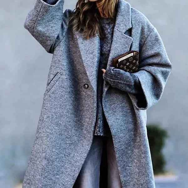 Eleanor | Women's Oversized Coat | Longline · Eltrendio