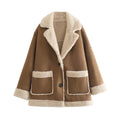 Eleanor | Women's Oversized Jacket | Faux Shearling · Eltrendio