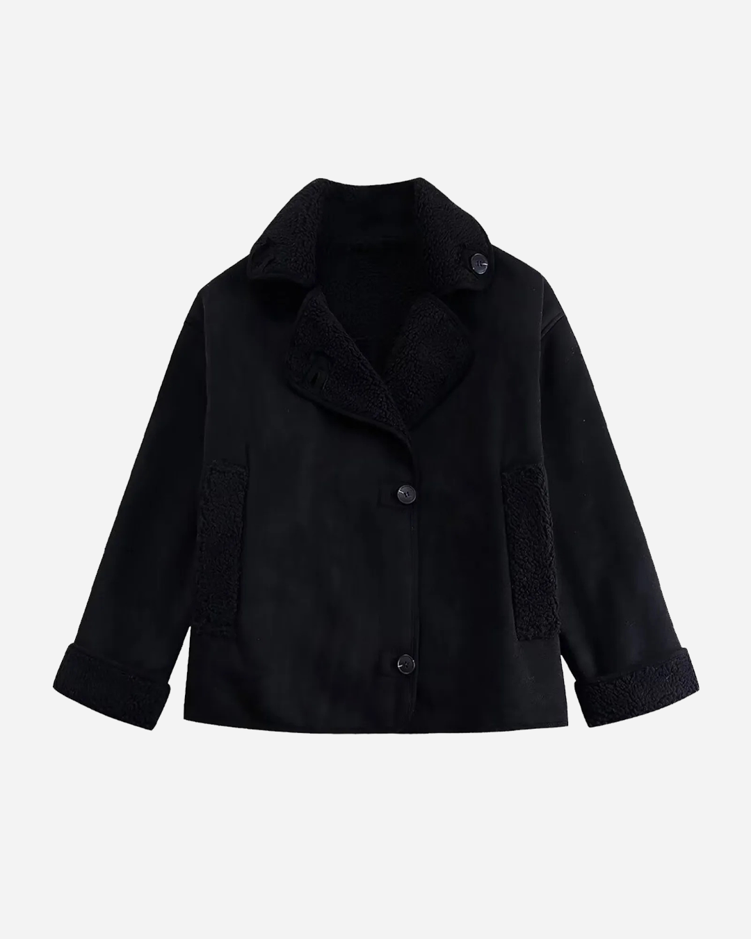 Eleanor | Women's Oversized Jacket | Shearling-Lined · Eltrendio