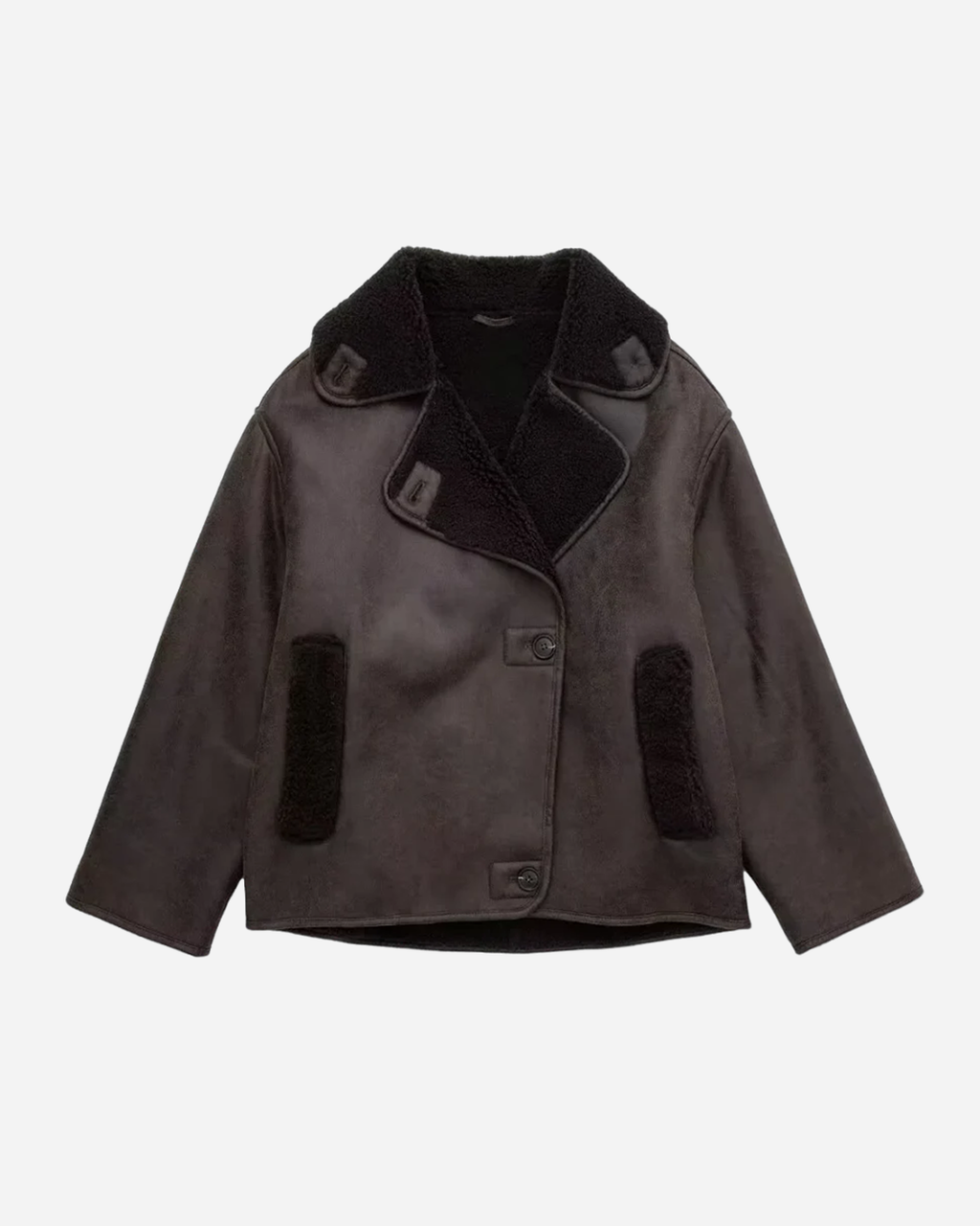 Eleanor | Women's Oversized Jacket | Shearling-Lined · Eltrendio