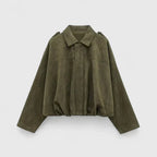 Eleanor | Women's Oversized Jacket | Suede · Eltrendio