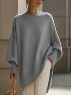 Eleanor | Women's Oversized Jumper | Ribbed Cuffs · Eltrendio