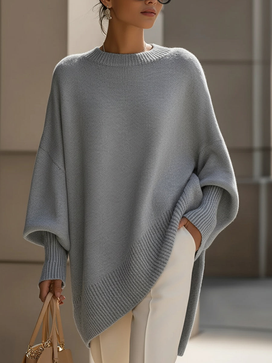 Eleanor | Women's Oversized Jumper | Ribbed Cuffs · Eltrendio