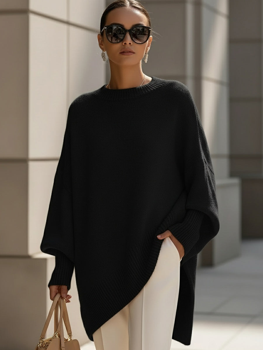 Eleanor | Women's Oversized Jumper | Ribbed Cuffs · Eltrendio
