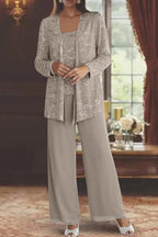 Eleanor | Women's Sequined Trouser Suit | Three-Piece · Eltrendio