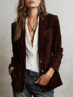 Eleanor | Women's Tailored Blazer | Notch Lapel · Eltrendio