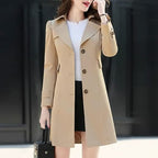 Eleanor | Women's Trench Coat | Button-Front · Eltrendio