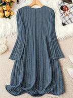 Eleanor | Women's V-Neck Dress | Button Front · Eltrendio