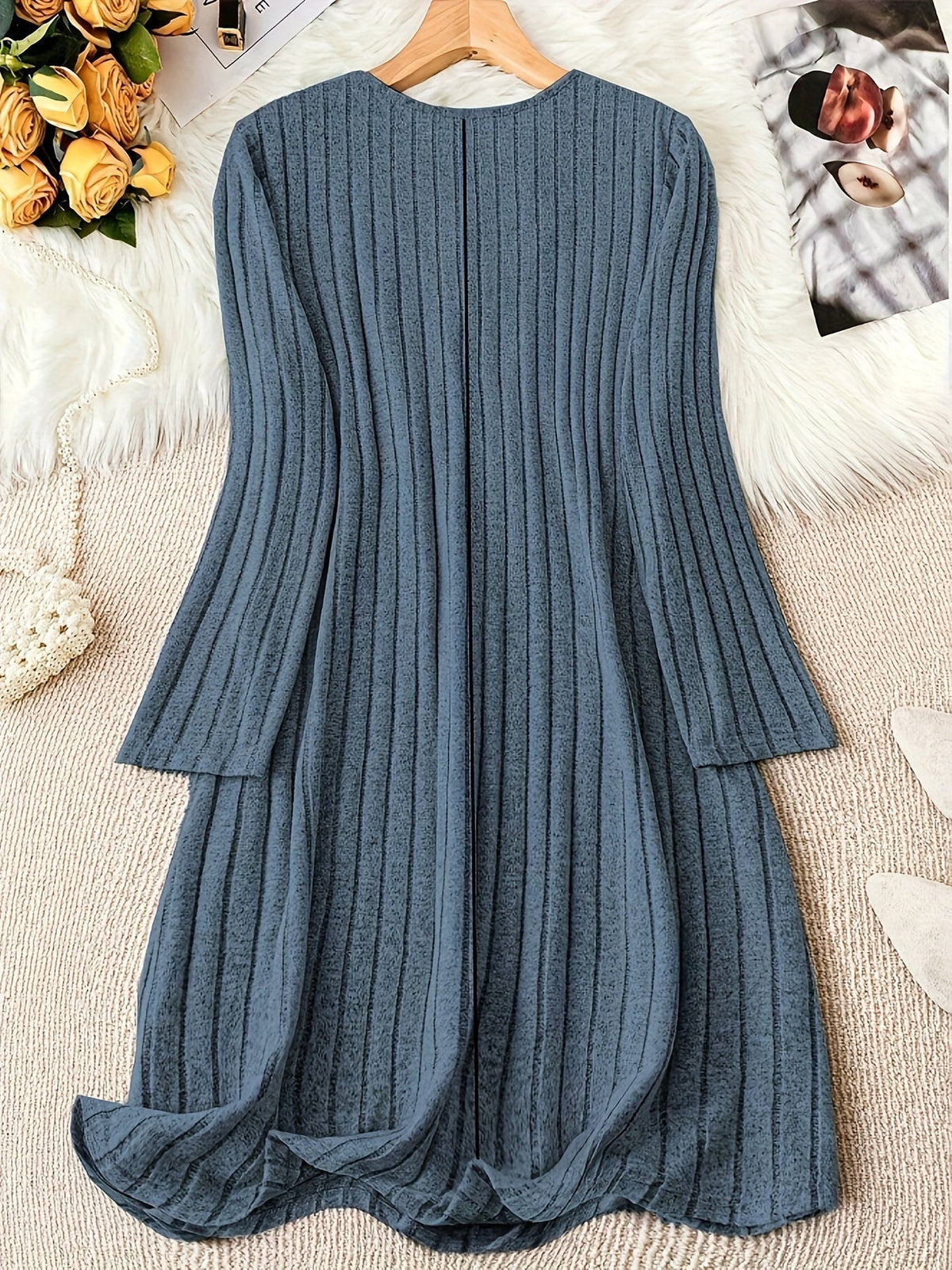 Eleanor | Women's V-Neck Dress | Button Front · Eltrendio