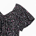Eleanor | Women's V-Neck Tunic Top | Floral Print · Eltrendio