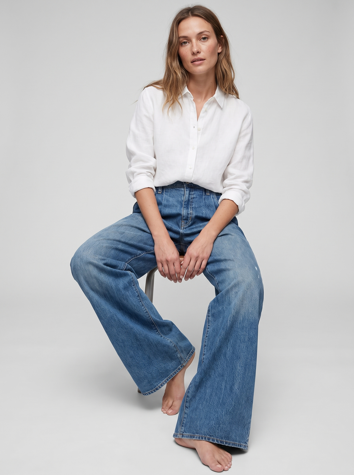Eleanor | Women's Wide-Leg Jeans | High Waist · Eltrendio