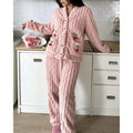 Elodie | Women's Fleece Lounge Set | Soft Cherry · Eltrendio