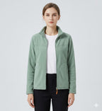 Elodie | Women's Full-Zip Jacket | Stand Collar · Eltrendio