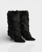 Elodie | Women's Knee-High Heeled Boots | Pointed Toe · Eltrendio