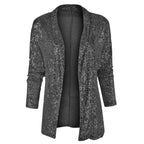 Elodie | Women's Open-Front Cardigan | Sequin Embellished · Eltrendio