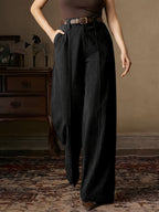 Elodie | Women's Wide-Leg Trousers | High-Waisted · Eltrendio