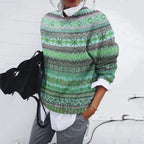 Elsie | Women's Crew Neck Jumper | Fair Isle · Eltrendio