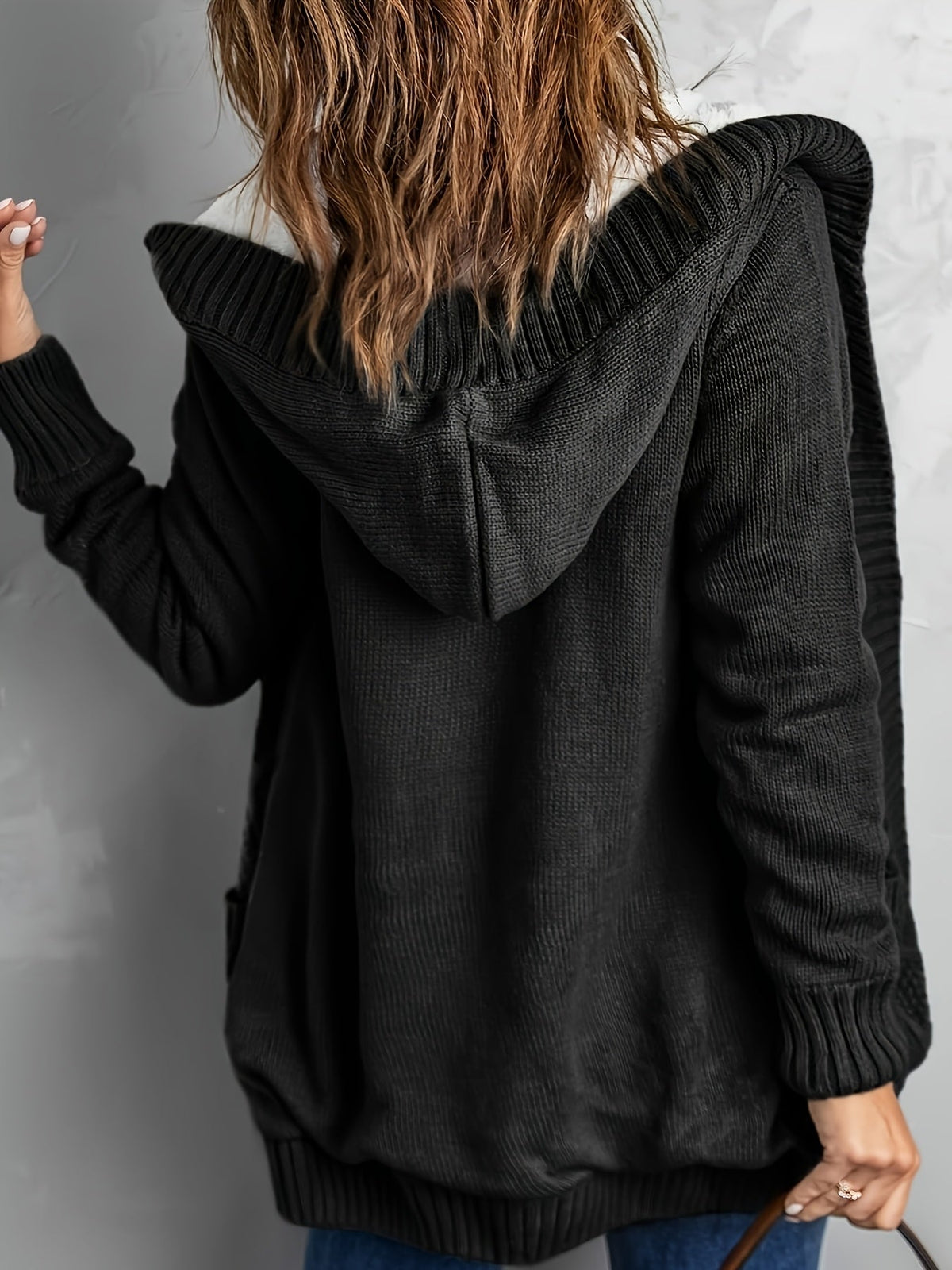 Emma | Women's Hooded Cardigan | Fleece-Lined · Eltrendio