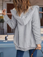 Emma | Women's Hooded Cardigan | Fleece-Lined · Eltrendio
