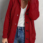 Emma | Women's Hooded Cardigan | Fleece-Lined · Eltrendio