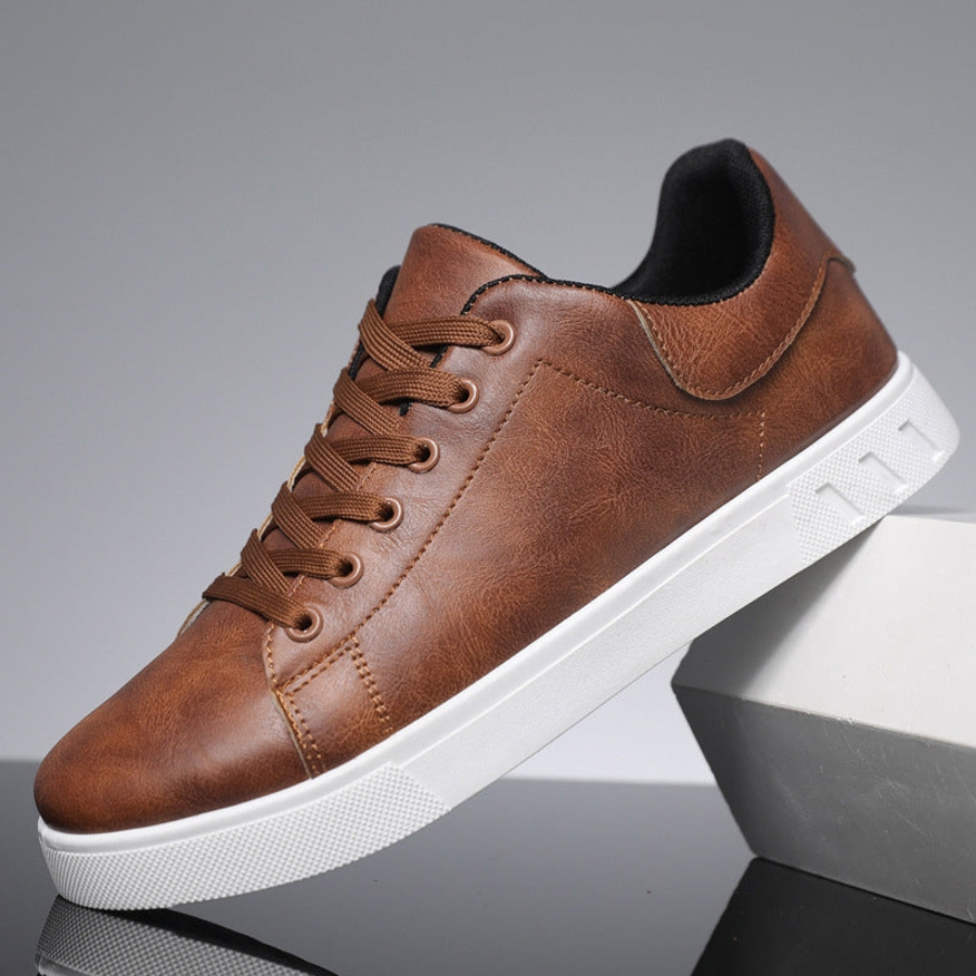 Erik | Men's Lace-Up Trainers | Low-Top · Eltrendio