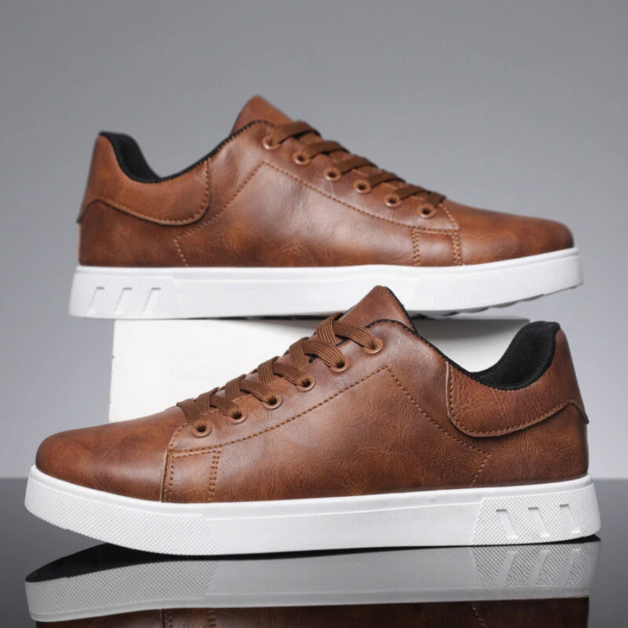 Erik | Men's Lace-Up Trainers | Low-Top · Eltrendio