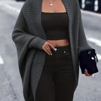 Erin | Women's Oversized Cardigan | Open Front · Eltrendio
