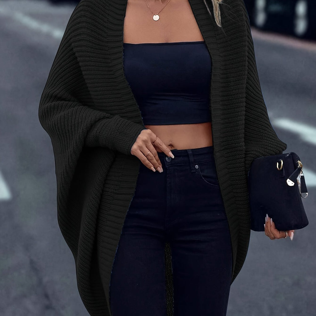 Erin | Women's Oversized Cardigan | Open Front · Eltrendio