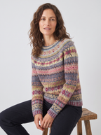 Esme | Women's Crew Neck Jumper | Fair Isle · Eltrendio