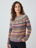 Esme | Women's Crew Neck Jumper | Fair Isle
