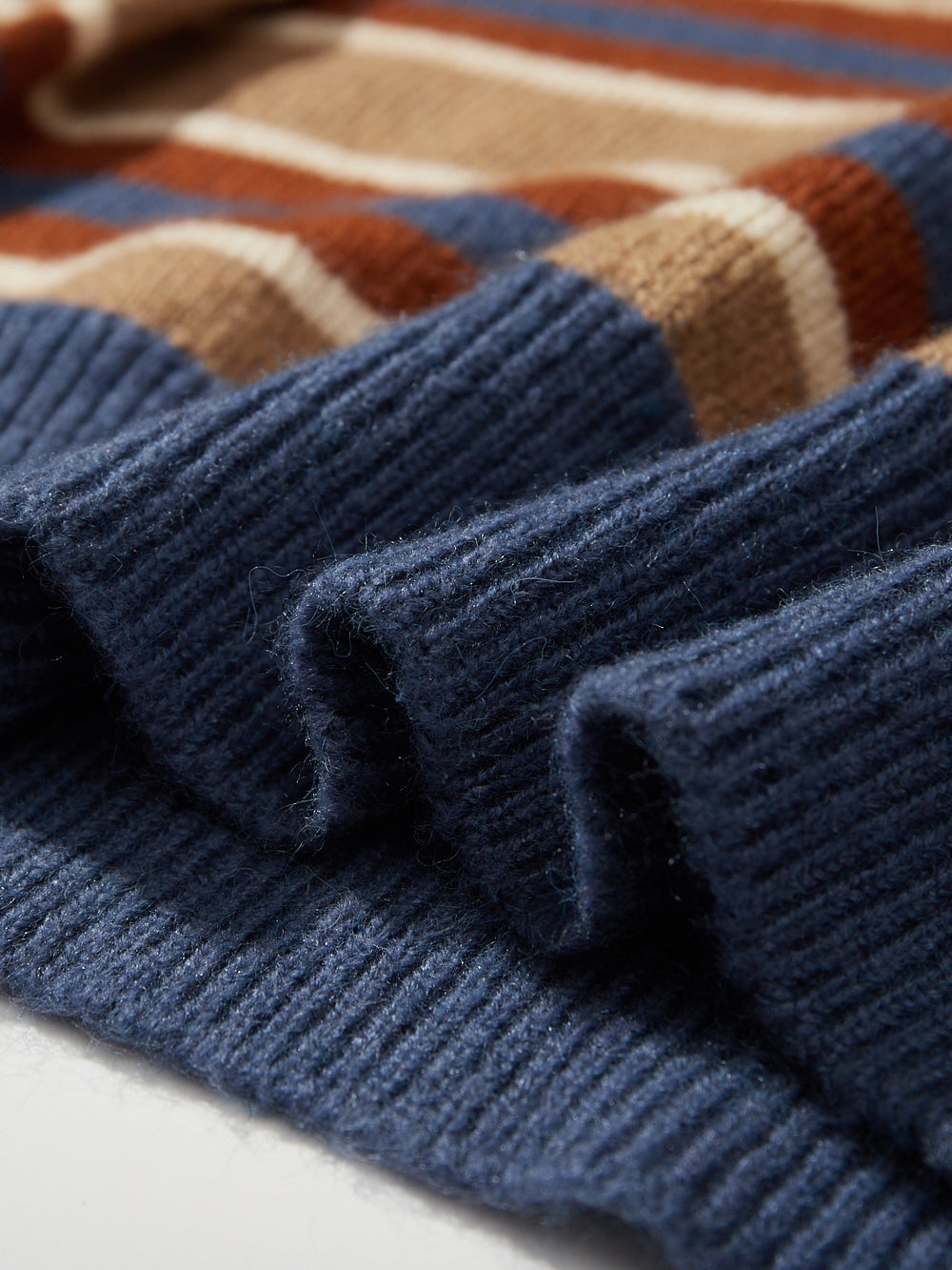 Felix | Unisex Oversized Knit Sweater | Striped Y2K Grunge Style-Eltrendio
