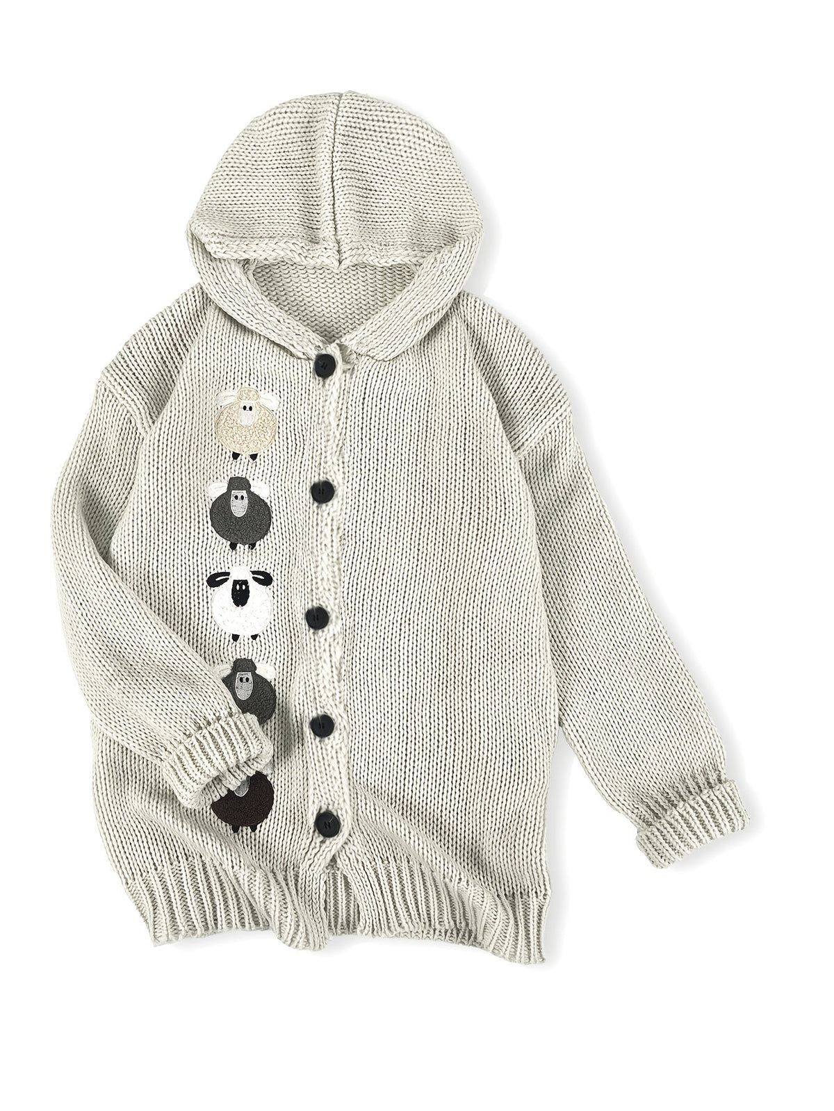 Florence | Women's Hooded Cardigan | Chunky Knit · Eltrendio