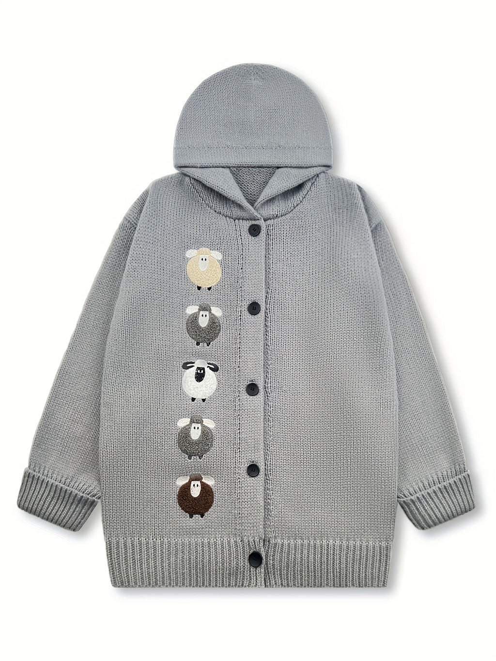 Florence | Women's Hooded Cardigan | Chunky Knit · Eltrendio