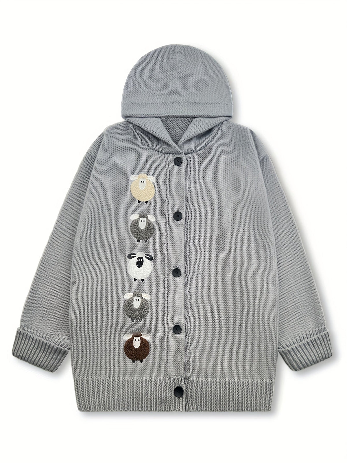 Florence | Women's Hooded Cardigan | Chunky Knit · Eltrendio