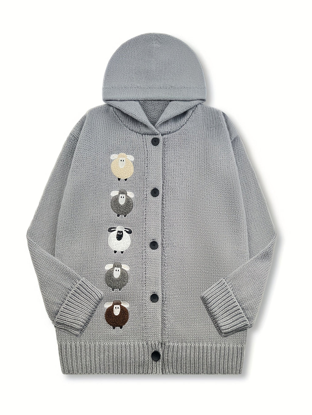Florence | Women's Hooded Cardigan | Chunky Knit · Eltrendio