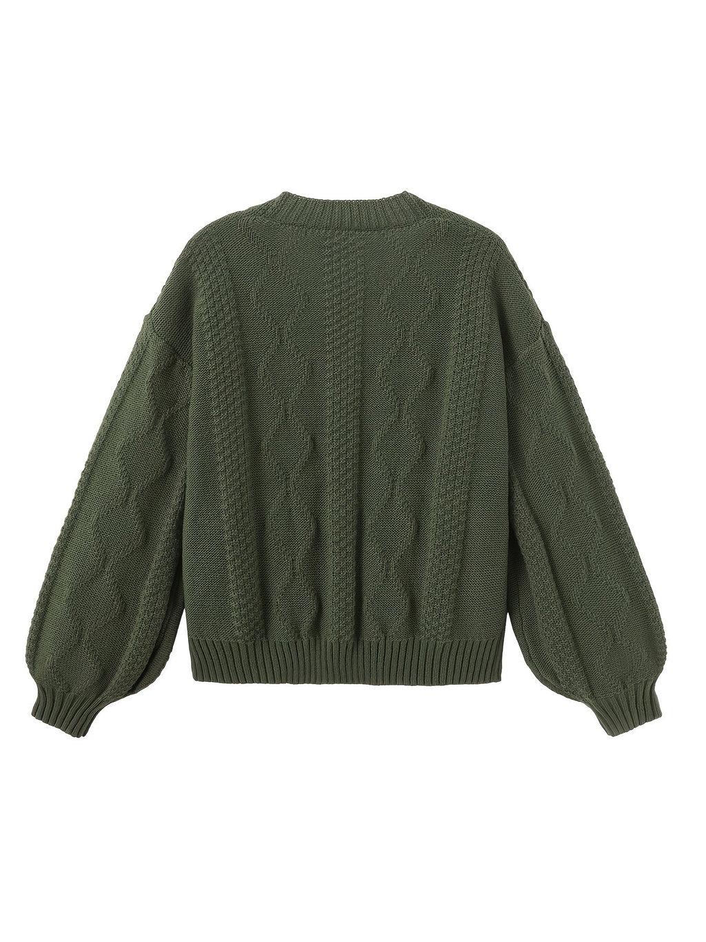 Florence | Women's V-Neck Cardigan | Floral Embroidery · Eltrendio