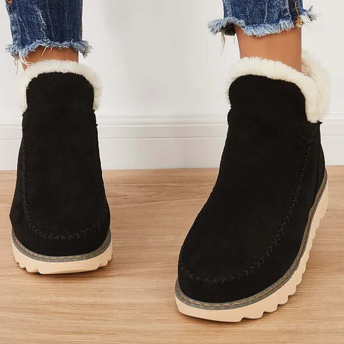Freya | Women's Ankle Boots | Fur-Lined · Eltrendio