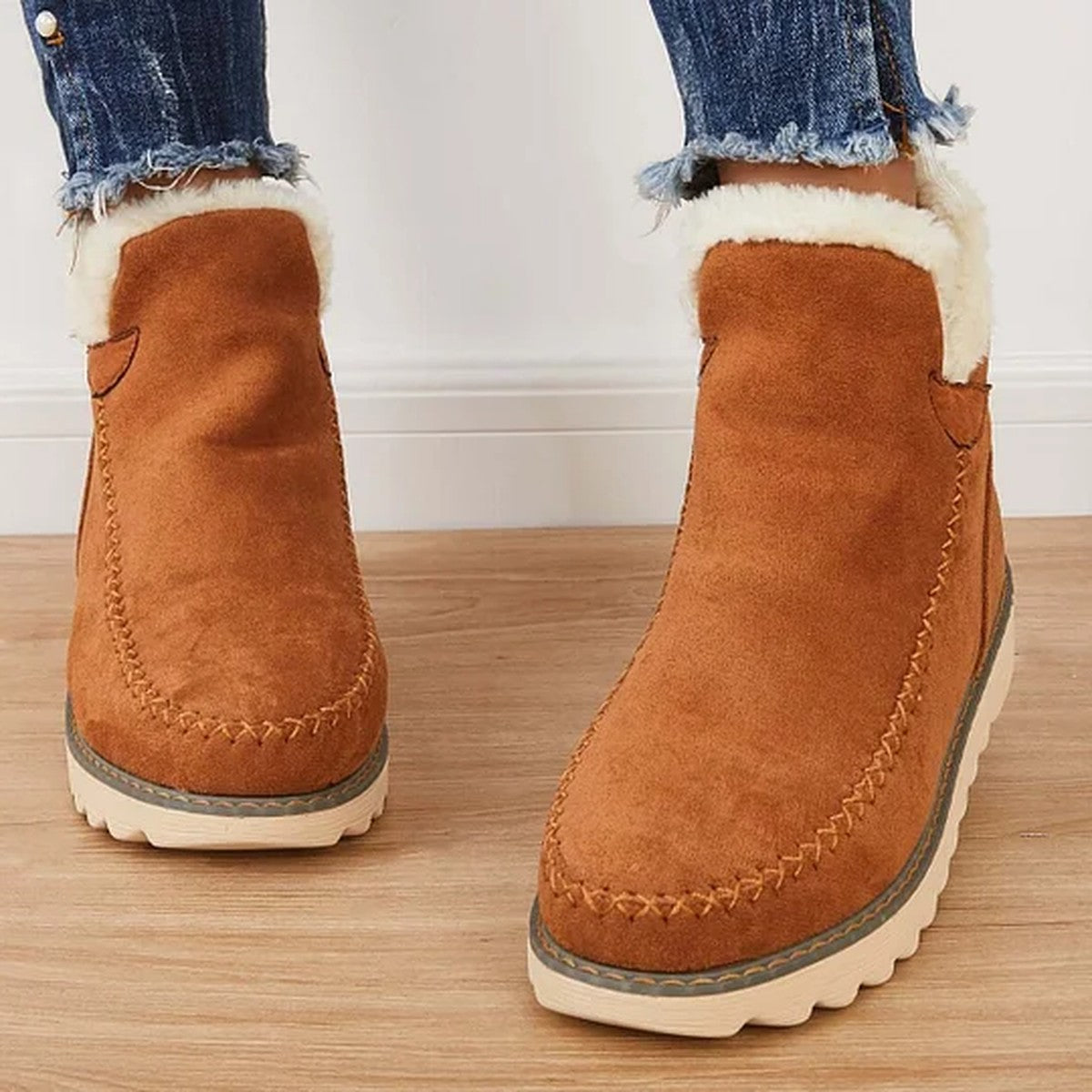 Freya | Women's Ankle Boots | Fur-Lined · Eltrendio