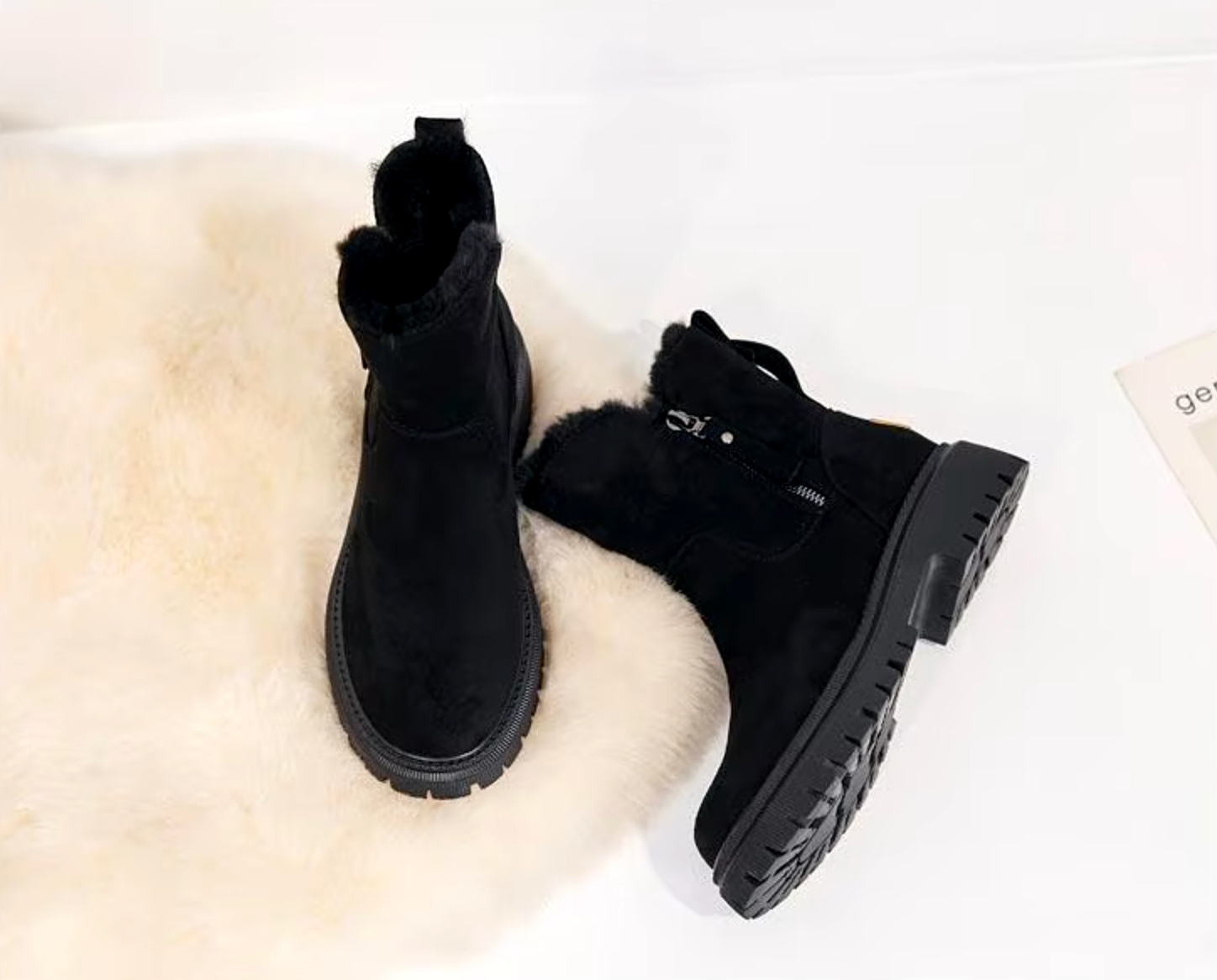 Freya | Women's Ankle Boots | Side Zip · Eltrendio