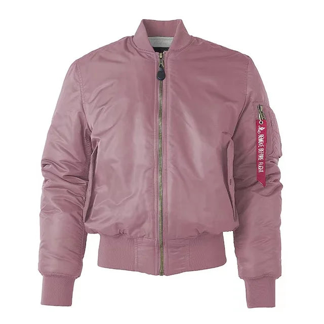 Freya | Women's Bomber Jacket | Zip Pocket · Eltrendio
