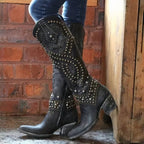 Freya | Women's Cowboy Boots | Studded · Eltrendio