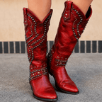 Freya | Women's Cowboy Boots | Studded · Eltrendio