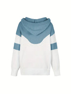 Freya | Women's Cowl-Neck Hoodie | Drawstring · Eltrendio