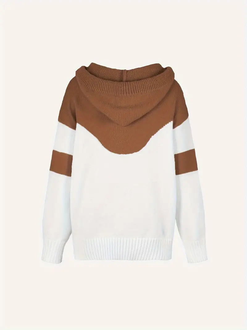 Freya | Women's Cowl-Neck Hoodie | Drawstring · Eltrendio