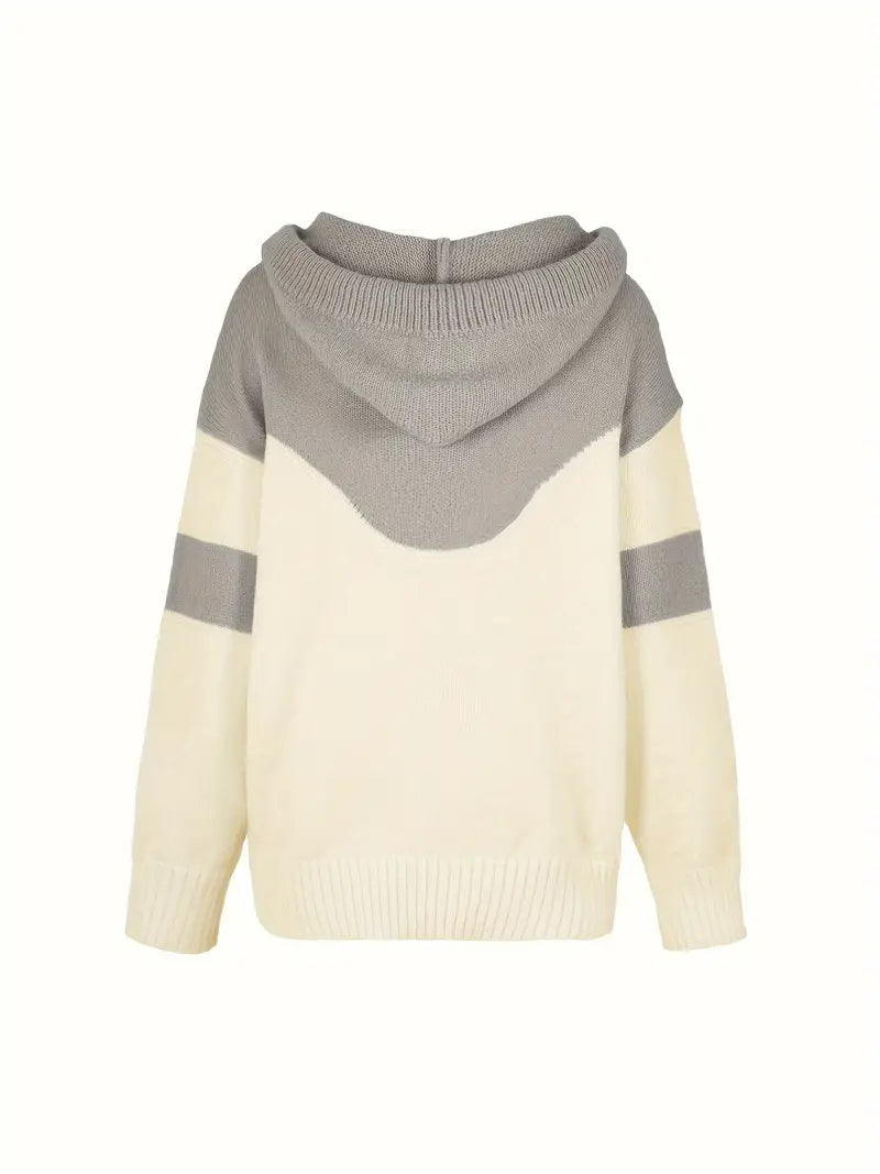 Freya | Women's Cowl-Neck Hoodie | Drawstring · Eltrendio