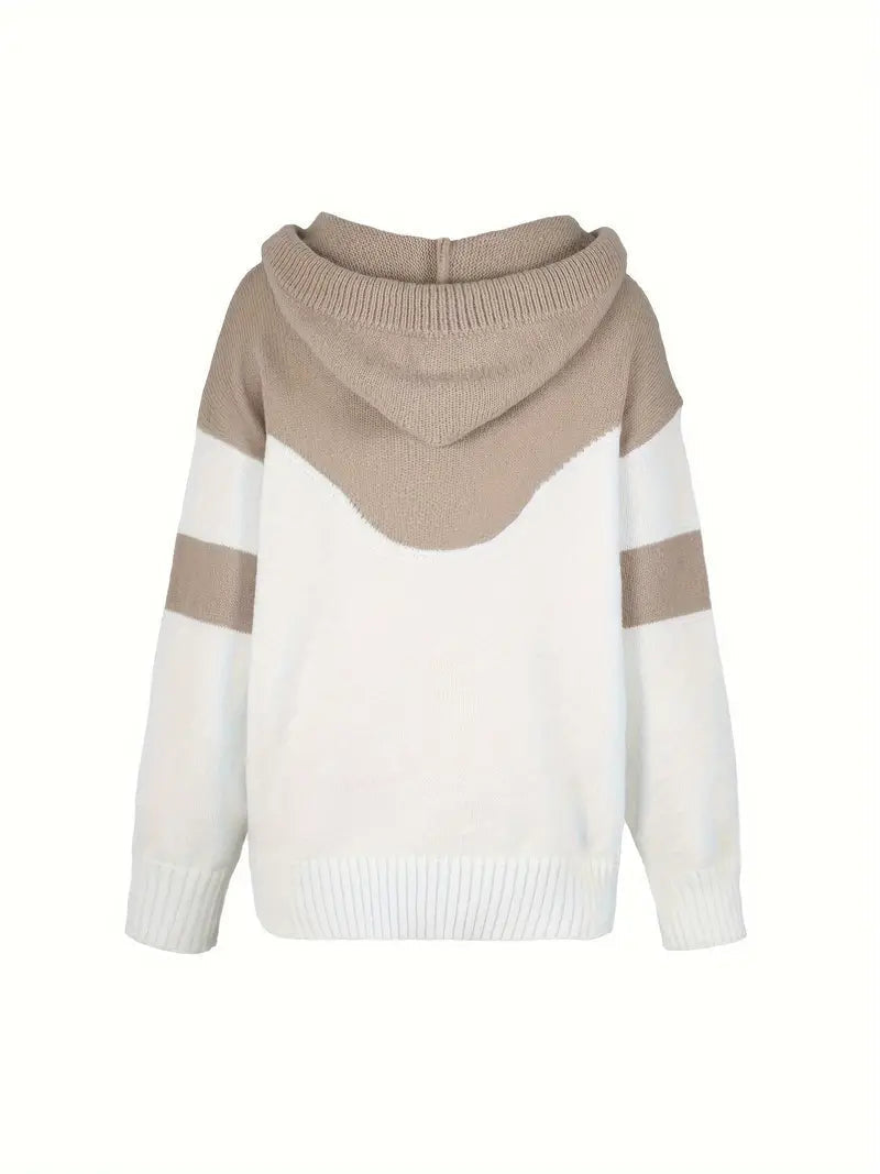 Freya | Women's Cowl-Neck Hoodie | Drawstring · Eltrendio