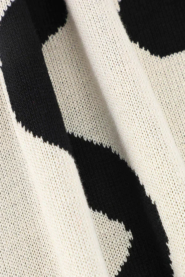Freya | Women's Crew Neck Dress | Wave-Knit · Eltrendio
