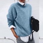 Freya | Women's Crewneck Jumper | Knitted · Eltrendio