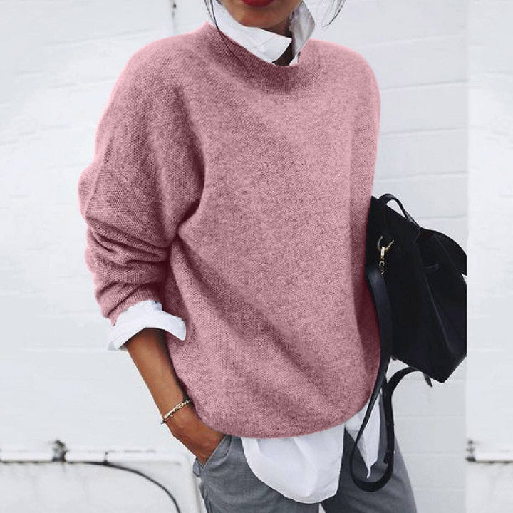 Freya | Women's Crewneck Jumper | Knitted · Eltrendio