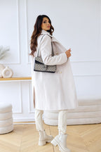 Freya | Women's Double-Breasted Coat | Gold Buttons · Eltrendio